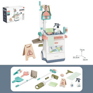 The Perfect Home Cleaning Trolley Set for Kids in Pakistan-two