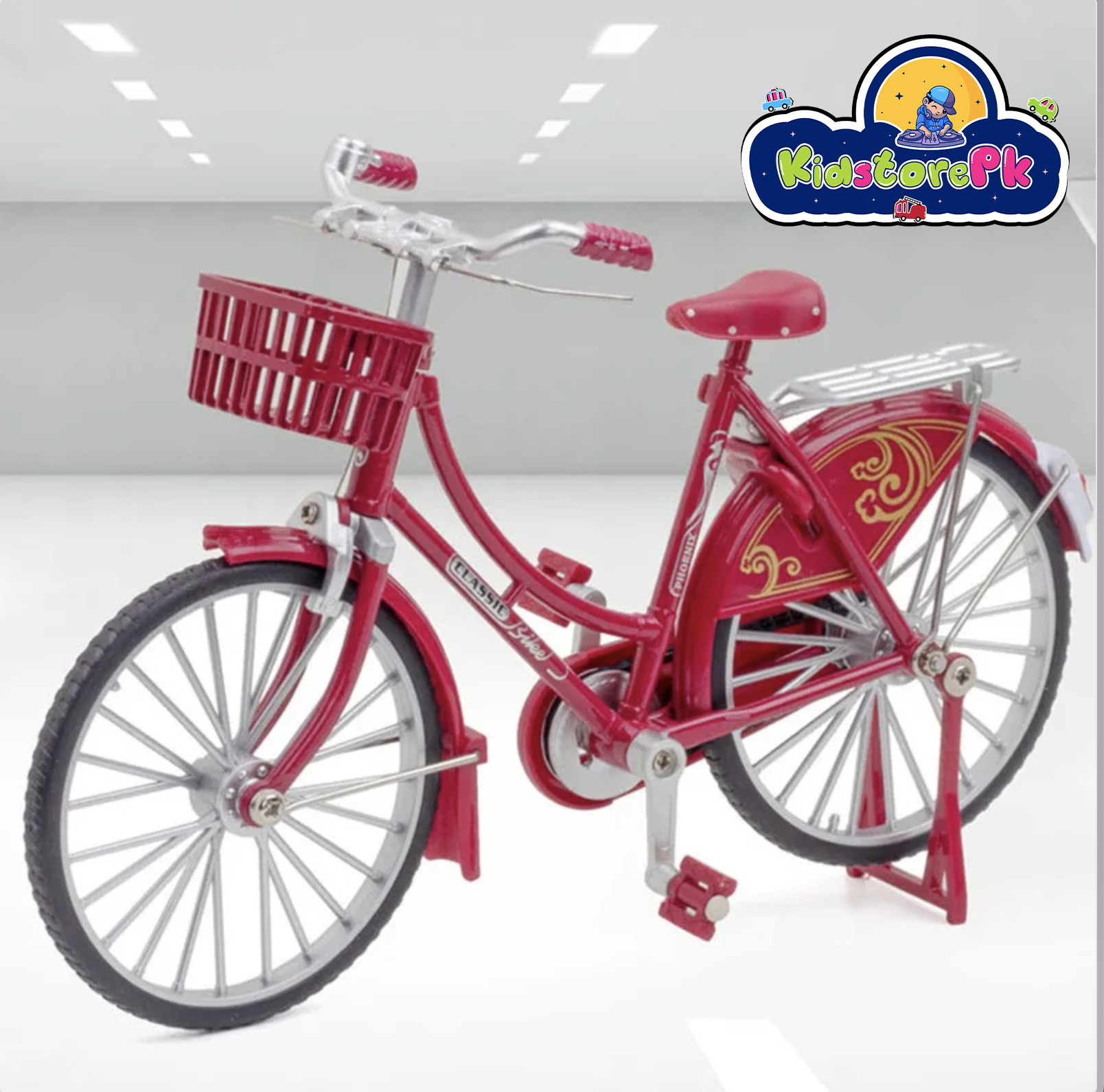 Children Alloy Bicycle Toy-six