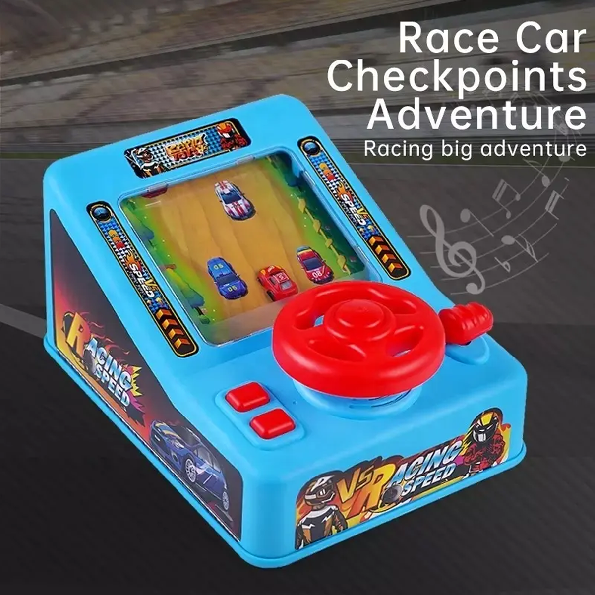 Electronic Simulator Car Driving Machine Game-one