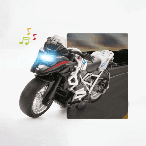 Diecast Motorcycle Toy with Sound and Light-2