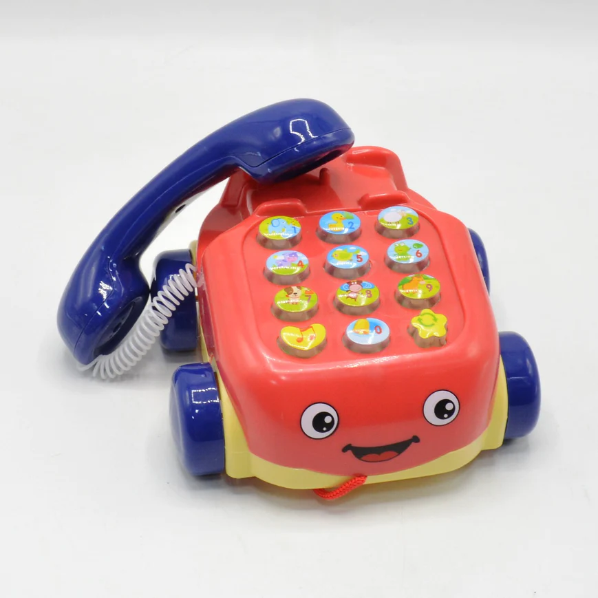 Baby Musical Telephone With Light & Sound-three