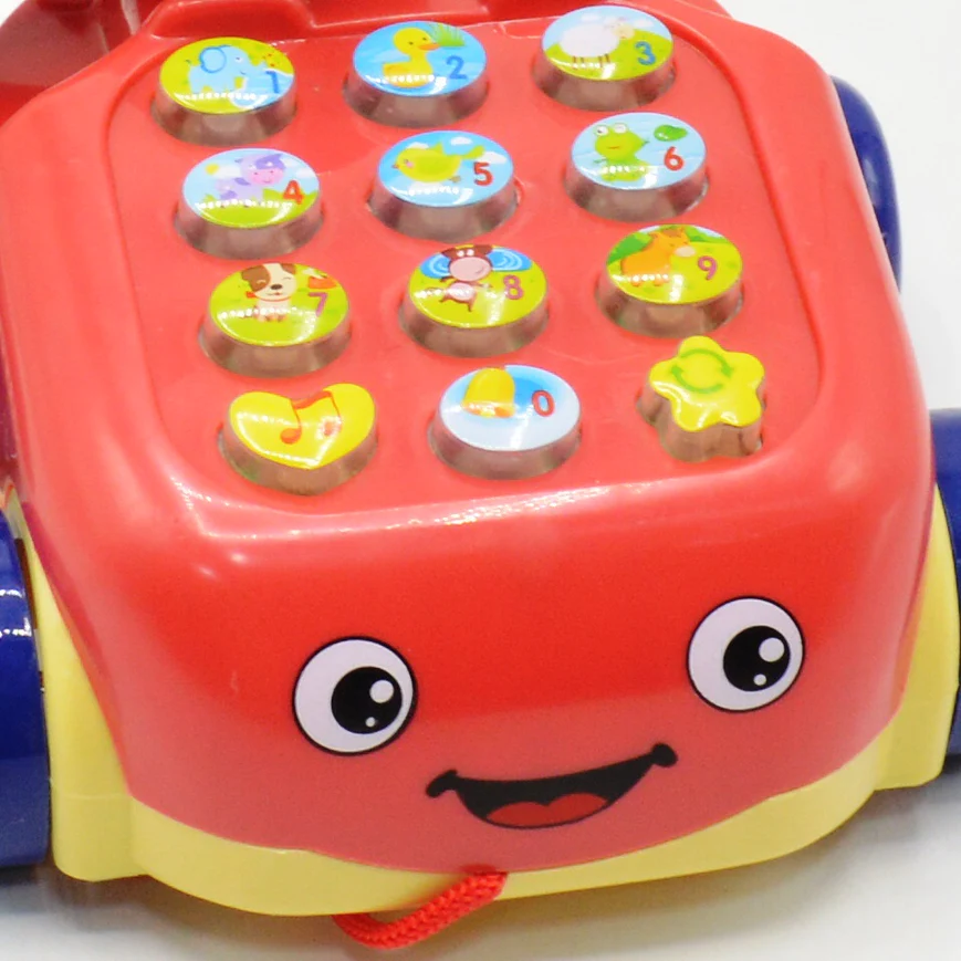 Baby Musical Telephone With Light & Sound-four