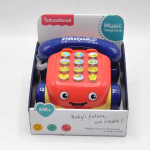 Baby Musical Telephone With Light & Sound-one