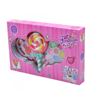 Treat your kids to a special ice cream-themed makeup set! With various colors and shimmery textures, this cosmetics kit is sure to be hours of fun for kids of all ages-one.