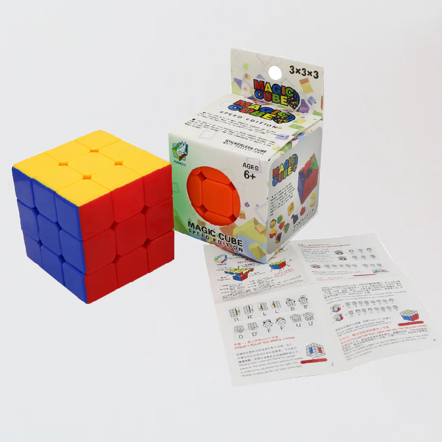 Speed Edition Magic Cube 3×3 Inches-two