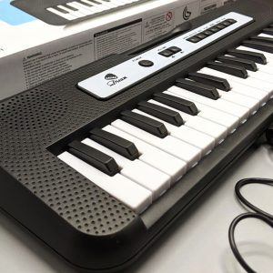 Hot selling 37 key Electronic keyboard with microphone multi-function music piano musical instrument toy-two