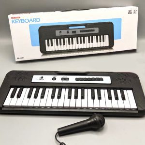 Unlock your child's musical potential with an electronic keyboard! They'll love playing songs, learning rhythms, and creating new melodies with this fun and entertaining kids' toy electronic keyboard-one.