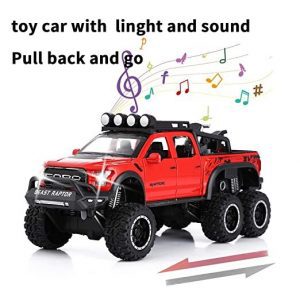 Diecast Metal Body Fort Raptor Jeep With Light & Sound-4