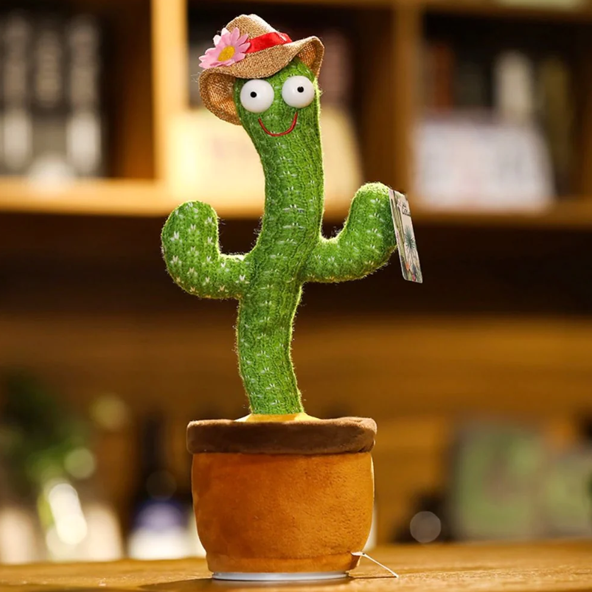 Cute Dancing and Talking Cactus Toy-one