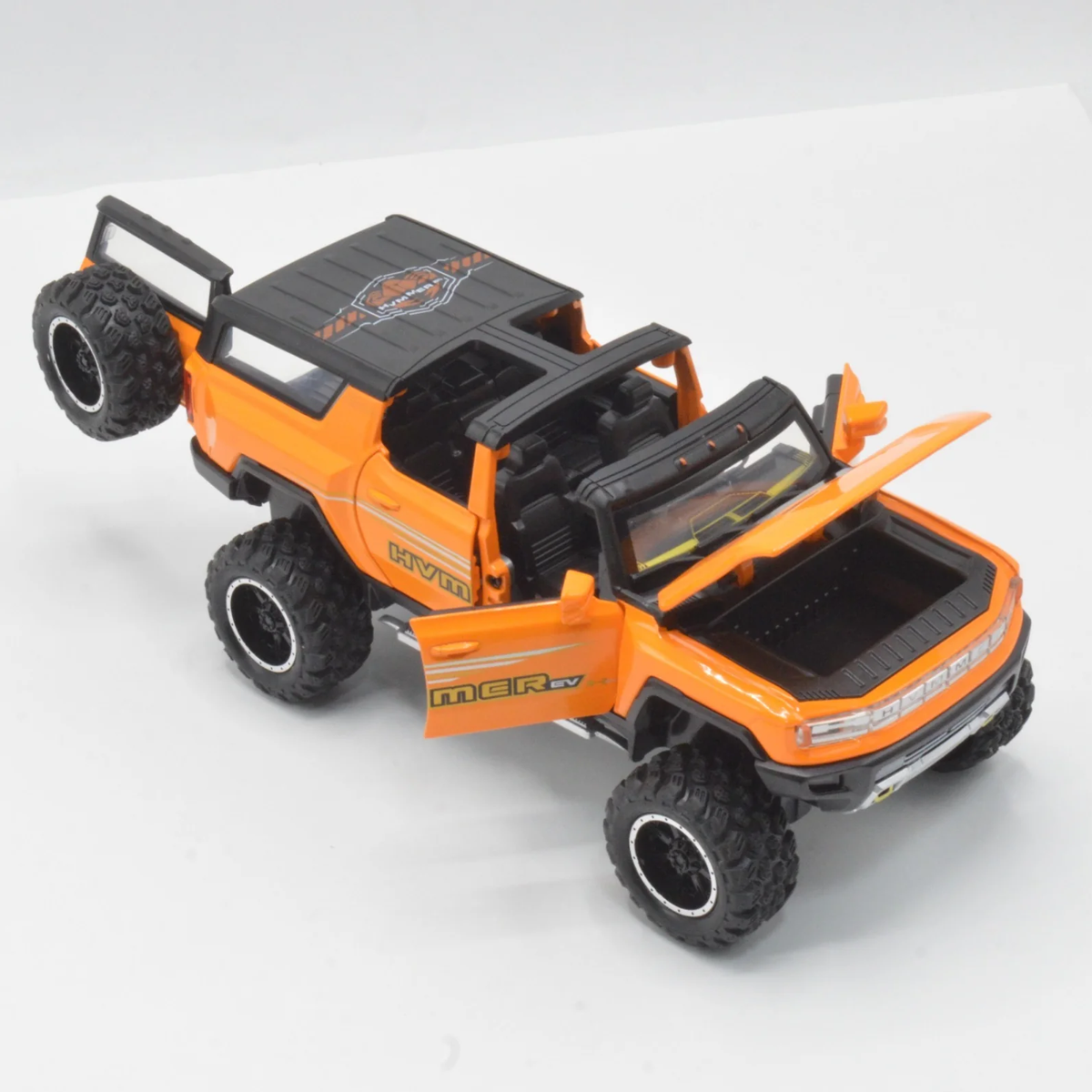 Diecast Hummer GMC Truck with Light & Sound-3