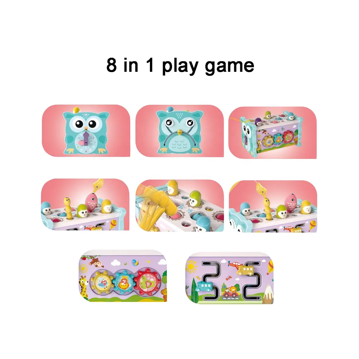 Children 8 in 1 Multifunctional Learning Box-three