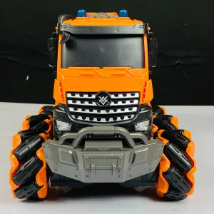 RC 1:14 Scale Construction Mixer Truck-2