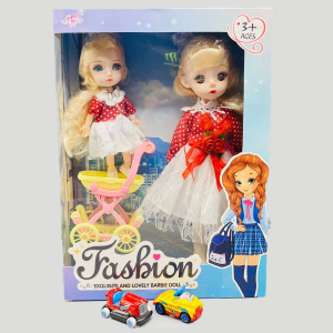 Fashionistas Dolls With Cart-1