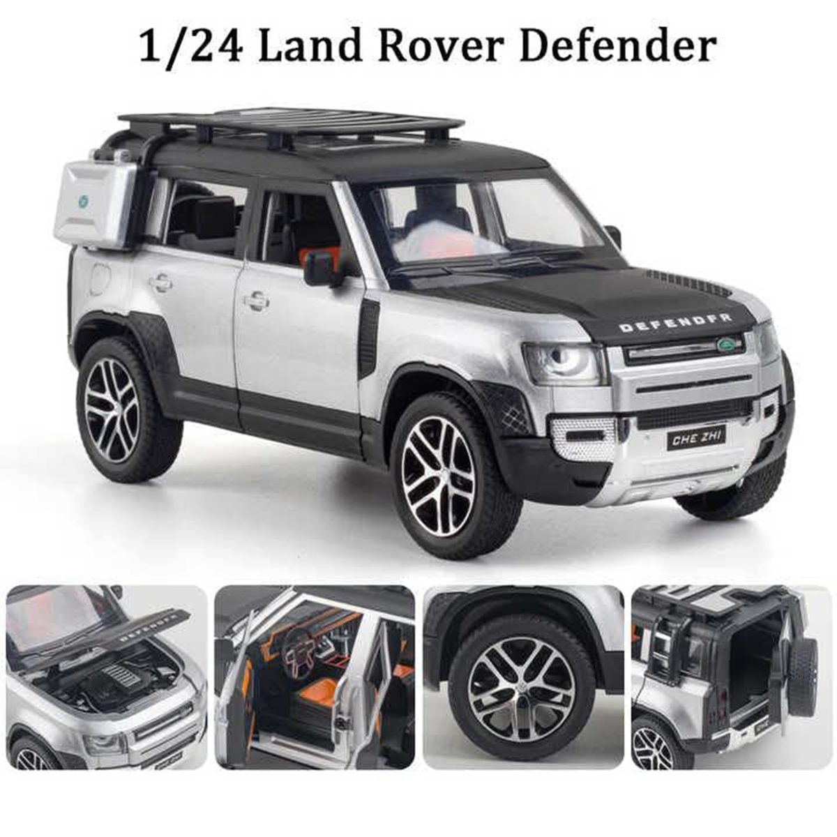 Diecast Range Rover Defender Scale 1:24-5