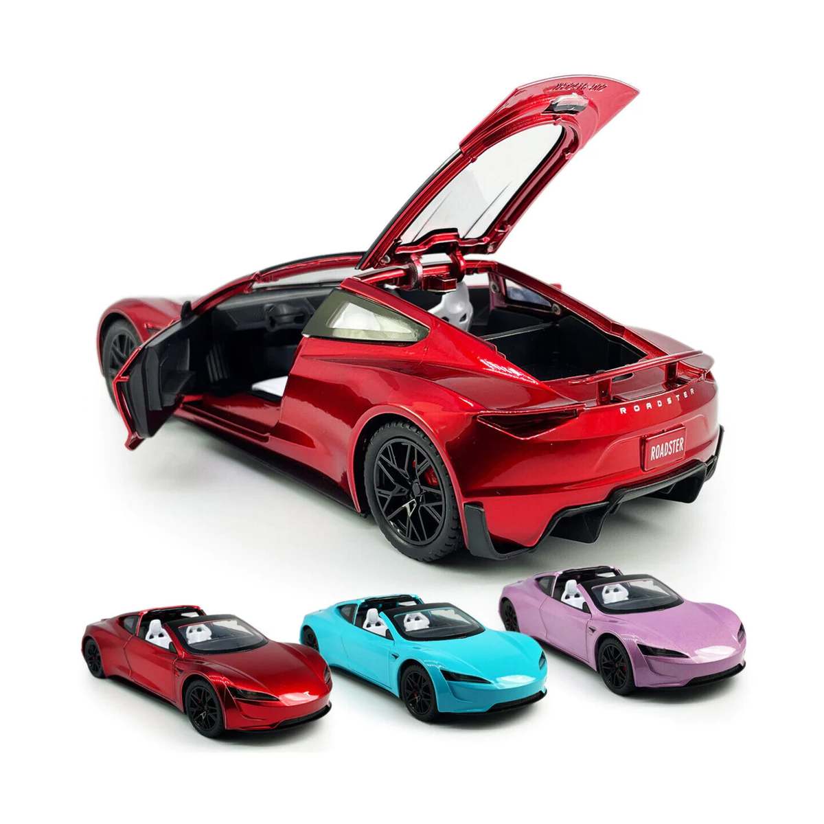 Tesla Roadster Die Cast Alloy Car-2