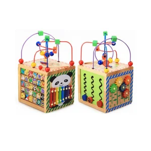 6in1 Wooden Activity Bead Maze-4