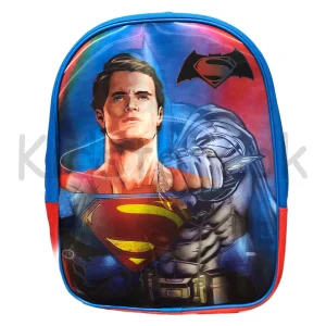 Batman & Superman Printed School Bag For Kids-4