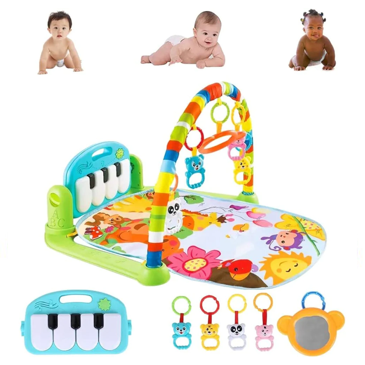 Baby Multi Functional Gym Play Mat-3