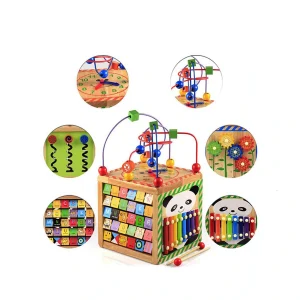 6in1 Wooden Activity Bead Maze-5