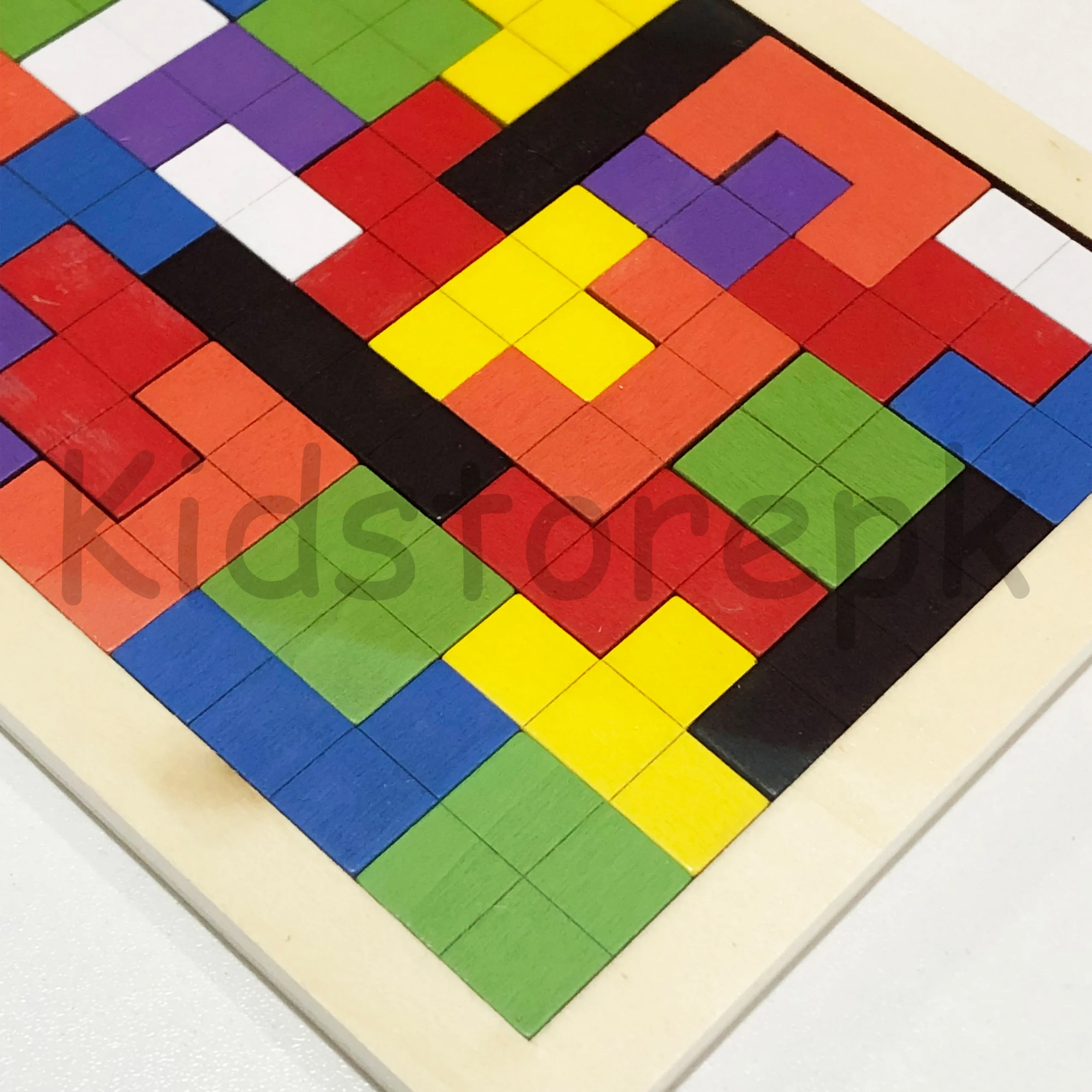 Colorful Wooden Tangram Puzzle-2