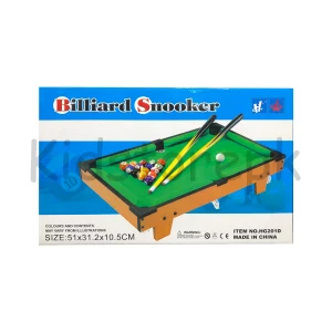 Mini Wooden Pool Ball Table-3