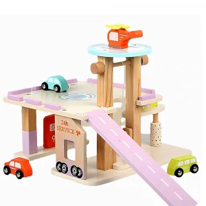 Wooden Parking Lot Toy