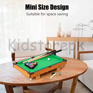 Mini Wooden Pool Ball Table-6