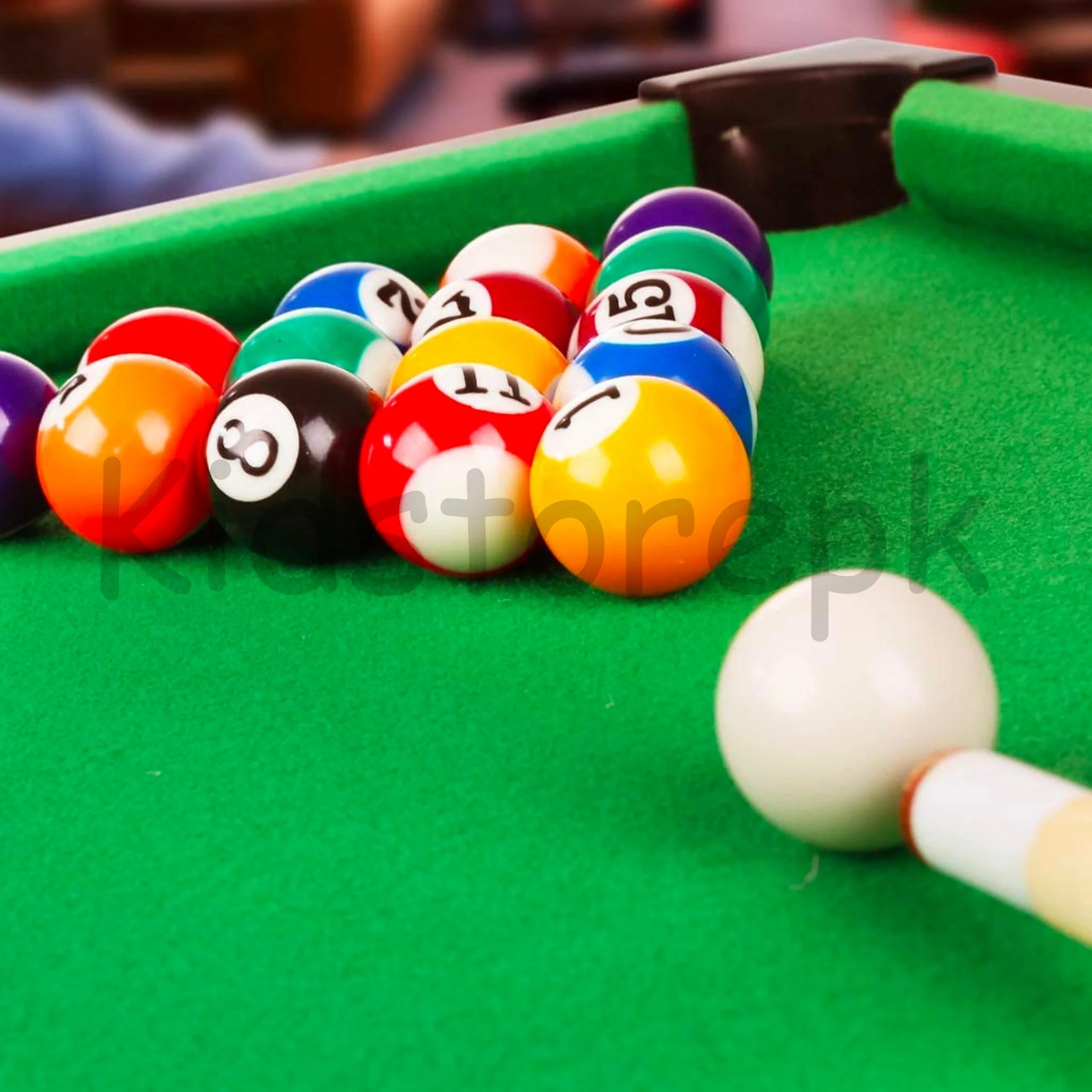 Mini Wooden Pool Ball Table-5