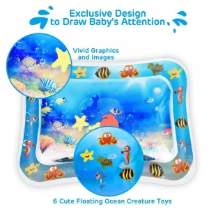 Inflatable Baby Water Game Play Mat-1