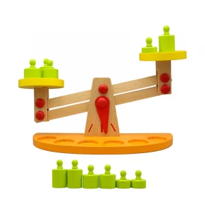 Wooden Balance Scale-3