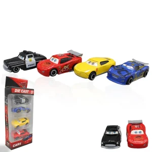 4 Metal Cars Set